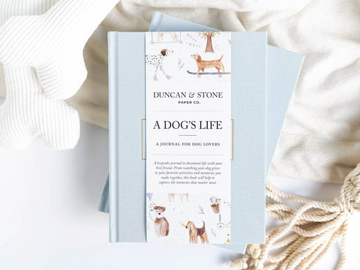 Dog Memory Book & Puppy Keepsake Journal