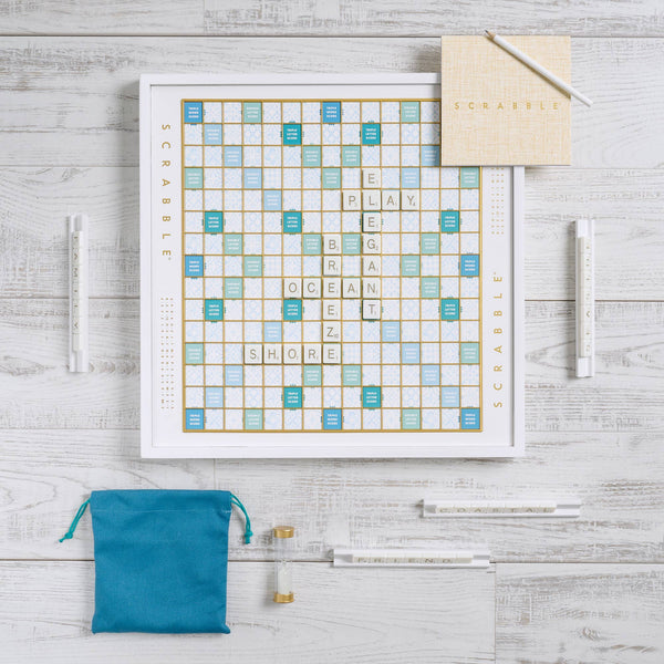 Scrabble Bianco Edition Board Game