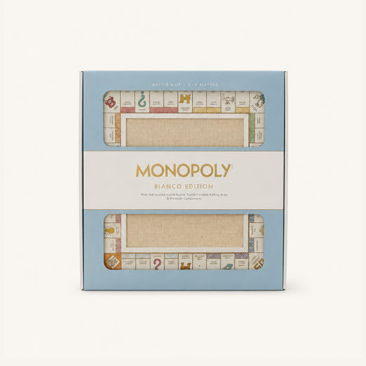 Monopoly Bianco Edition Board Game | Heart Soulful