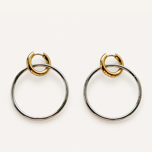 Oro Hoops Earrings | Simply Elevated | Heart Soulful